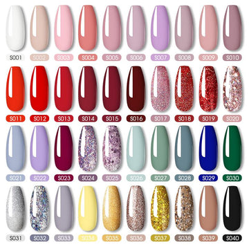 Rosalind 7ML 40 Colors Soak Off Starter Vernis Pure Gel Nail Polish